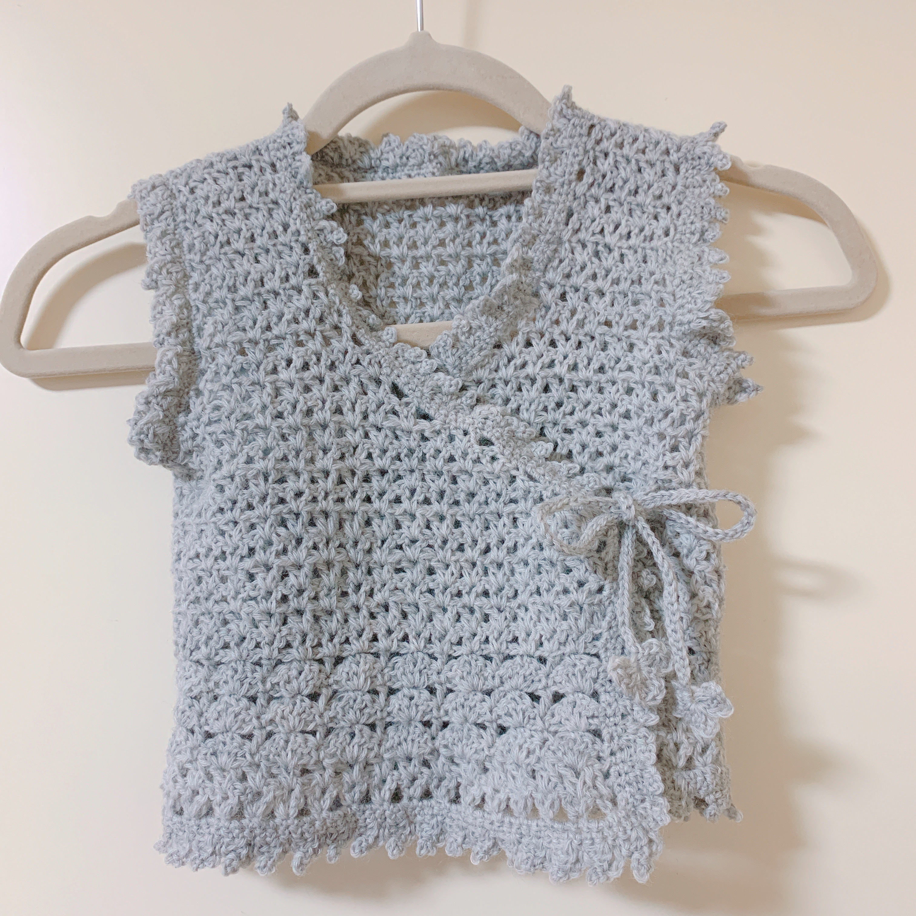 妊娠中に作ったかぎ針編みの手作りベビーグッズ かおみいログ